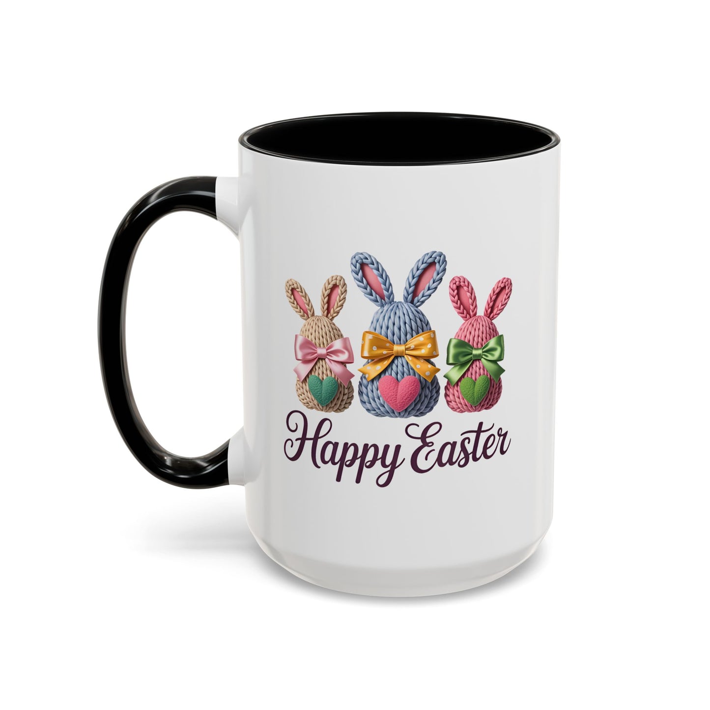 Easter Mug - Yarn Bunnies