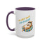 Humor Mug - I'm Not Fat I'm Just Fluffy Cat