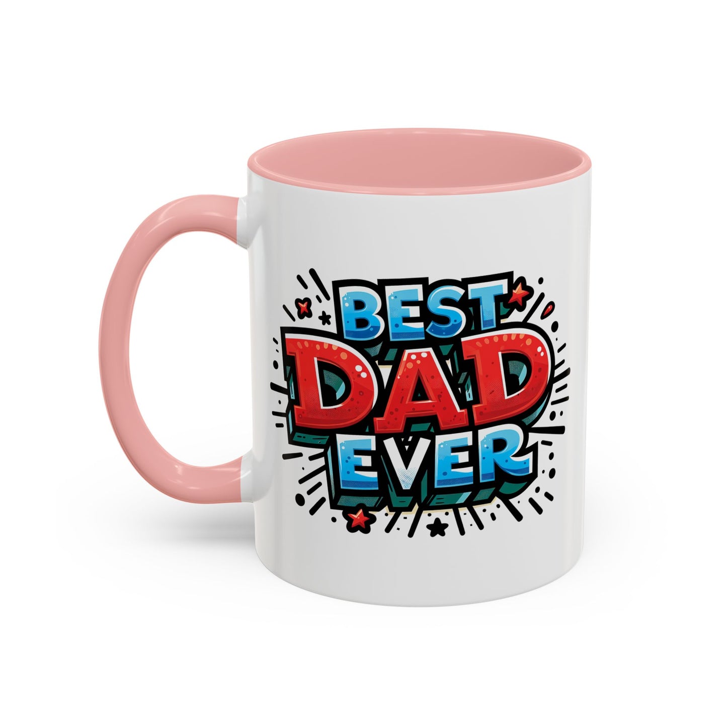 Father's Day Mug - Best Dad Ever Grafitti