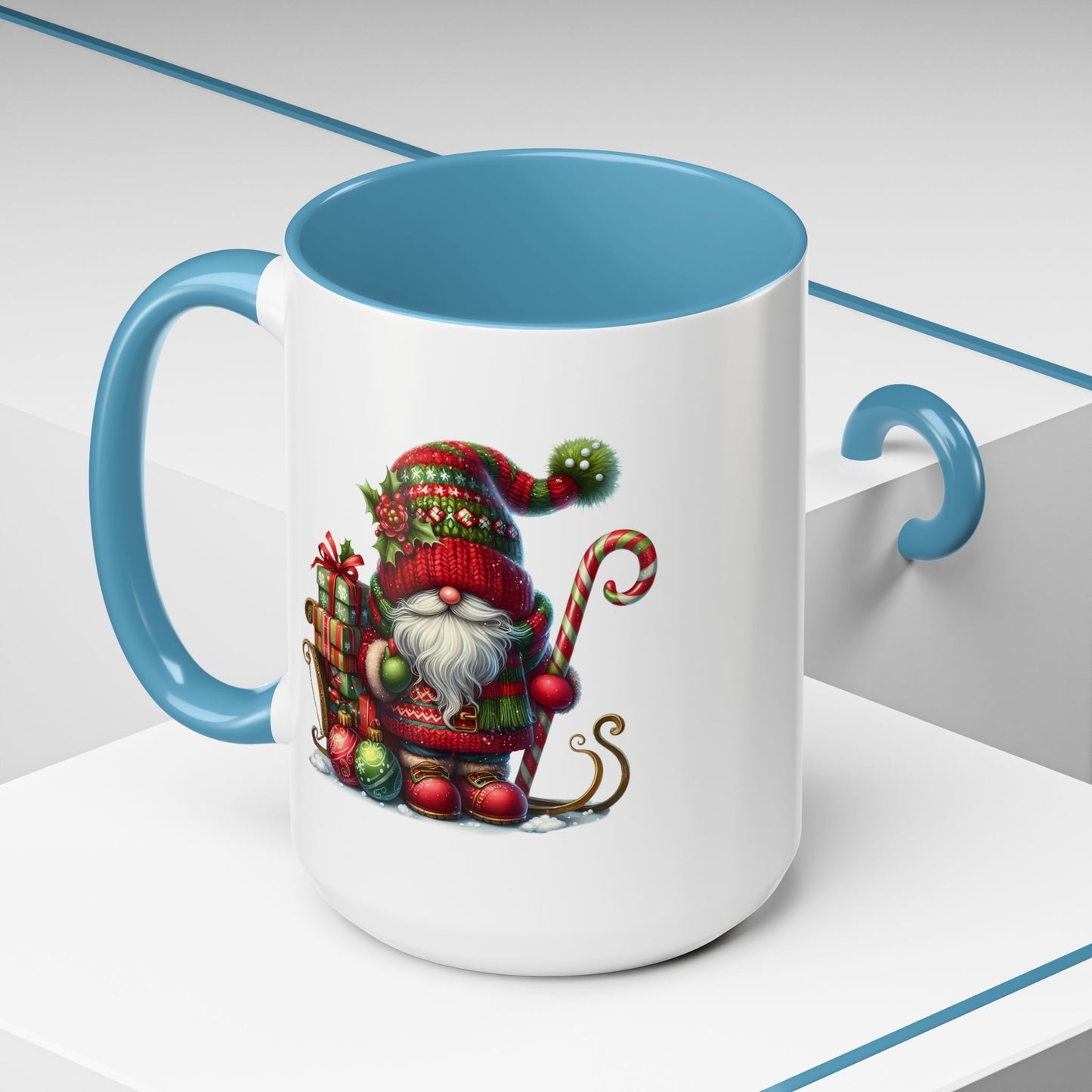 Christmas Mug - Gnome Sleigh