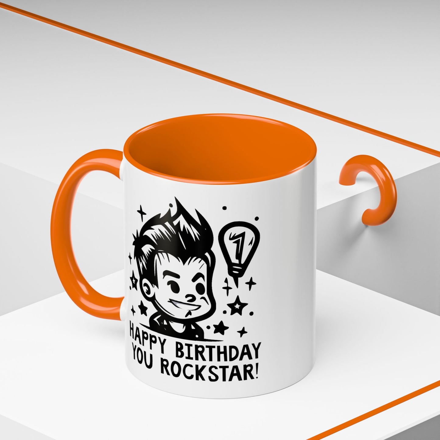 Birthday Mug - You Rockstar!
