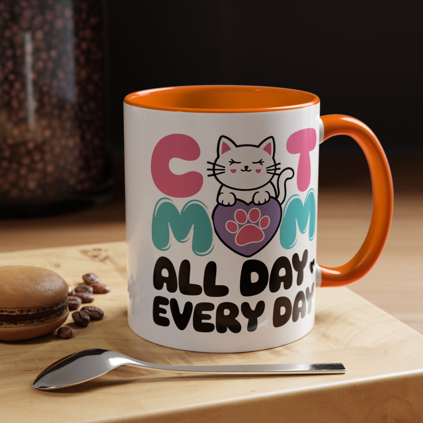 Animal Mug - Cat Mom All Day
