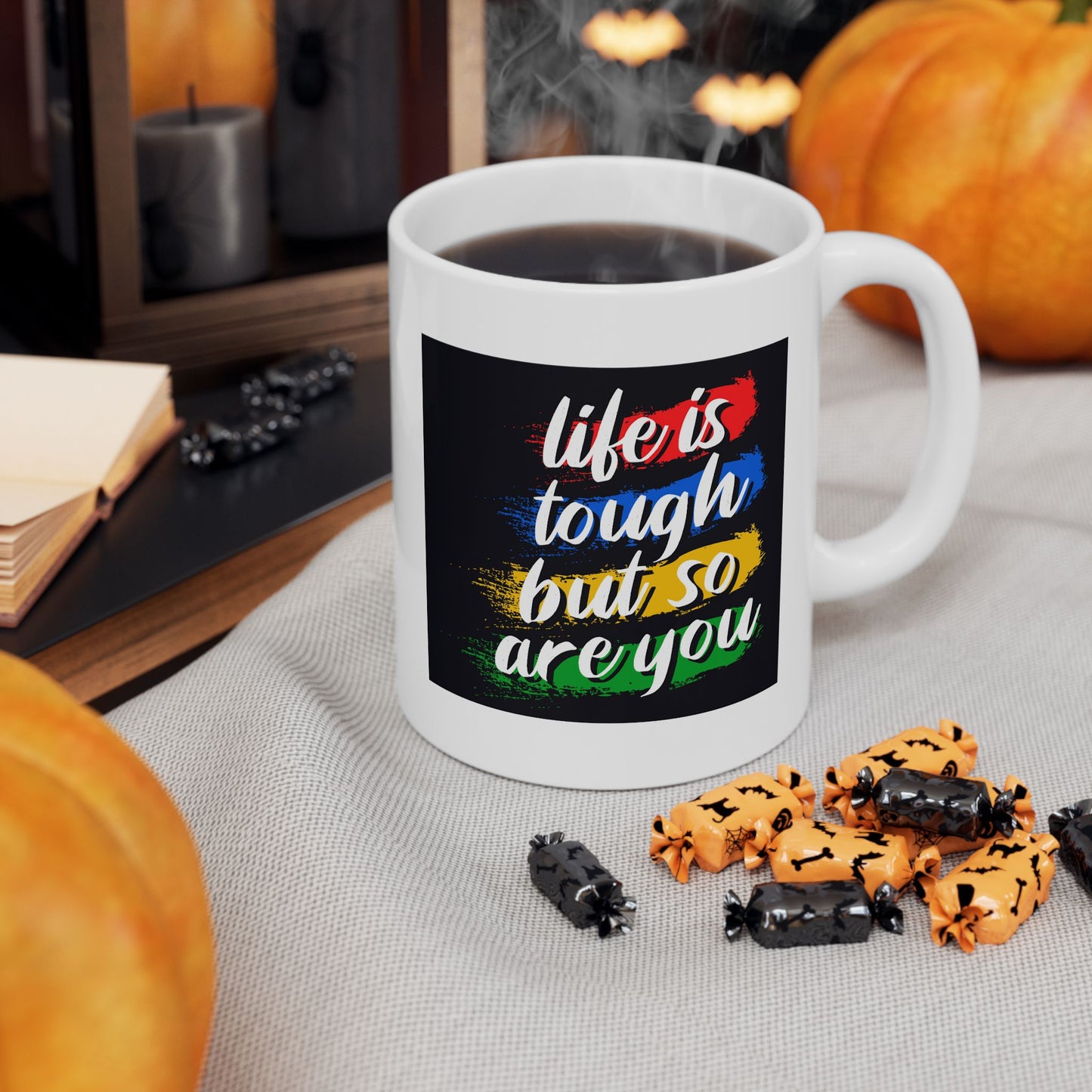 Wellness Mug - Life Is Tough Sketch