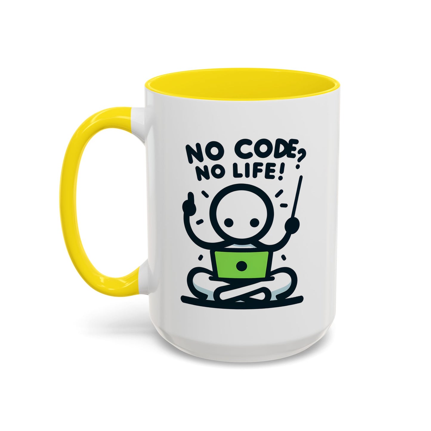 Humor Mug - No Code No Life