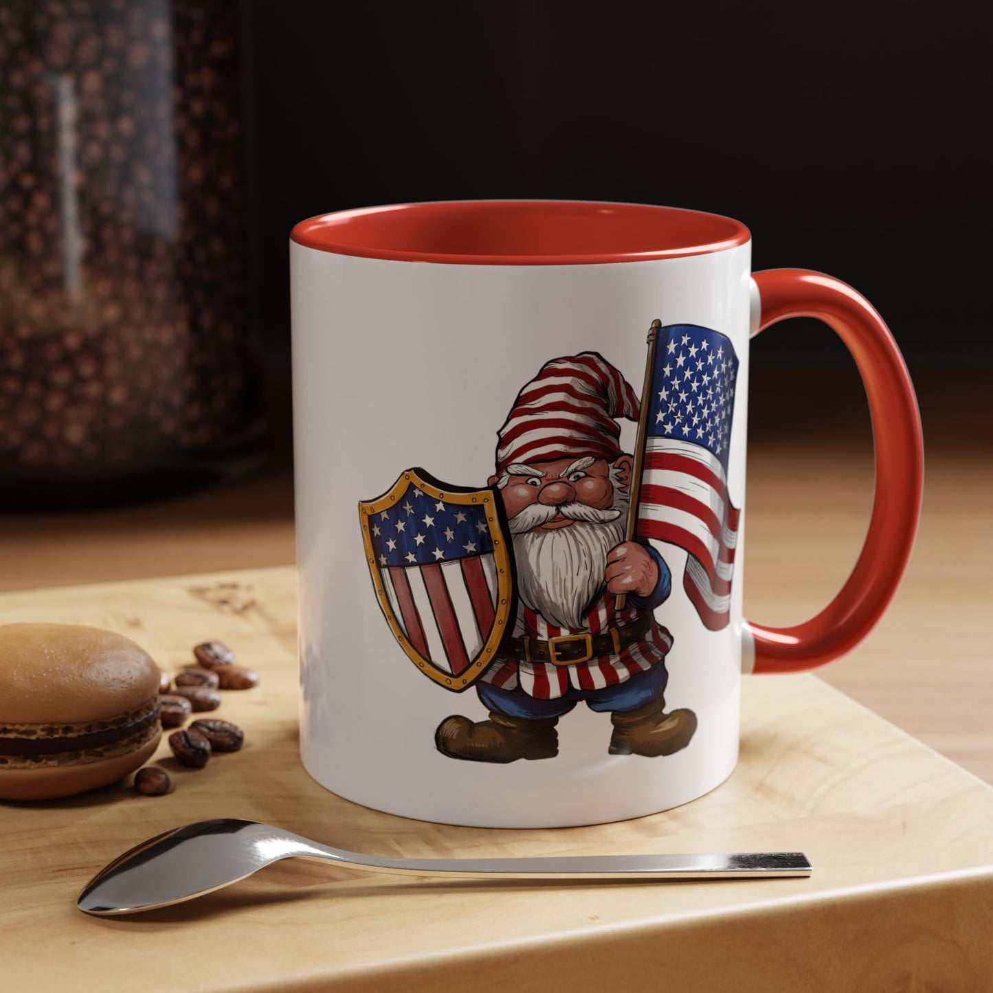 4th of July Mug - American Gnome 5