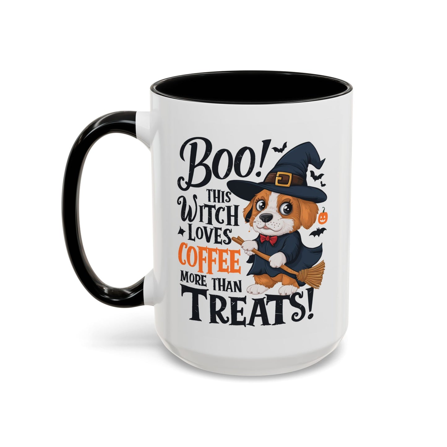 Halloween Mug - Puppy Witch