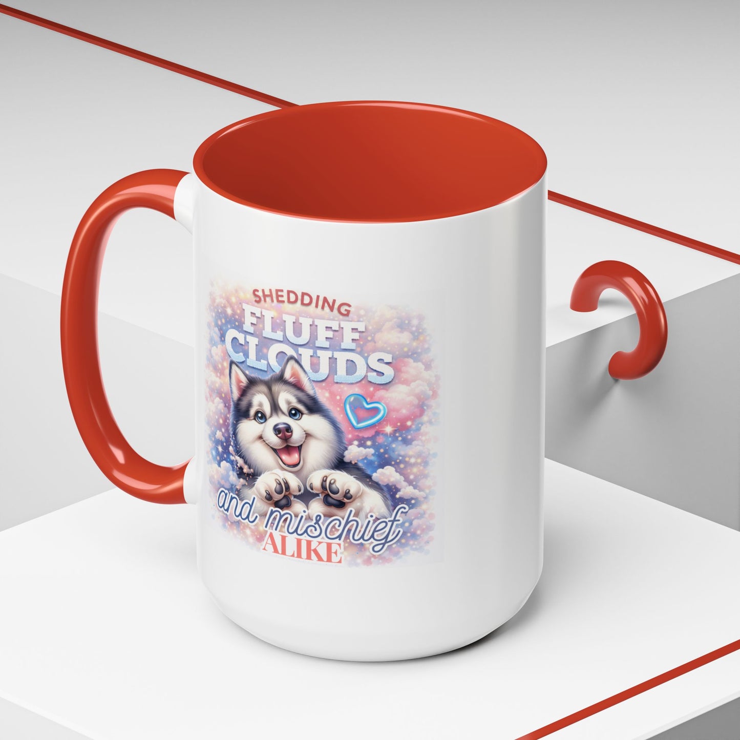 Animal Mug - Shedding Fluff Clouds