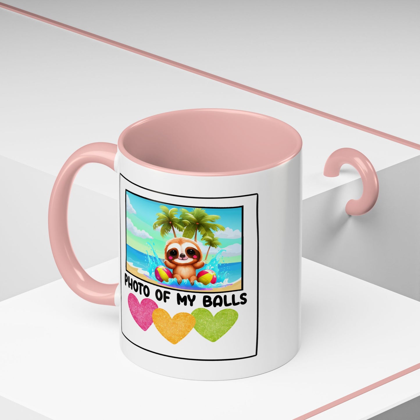 Adult Mug - Photo of My Balls
