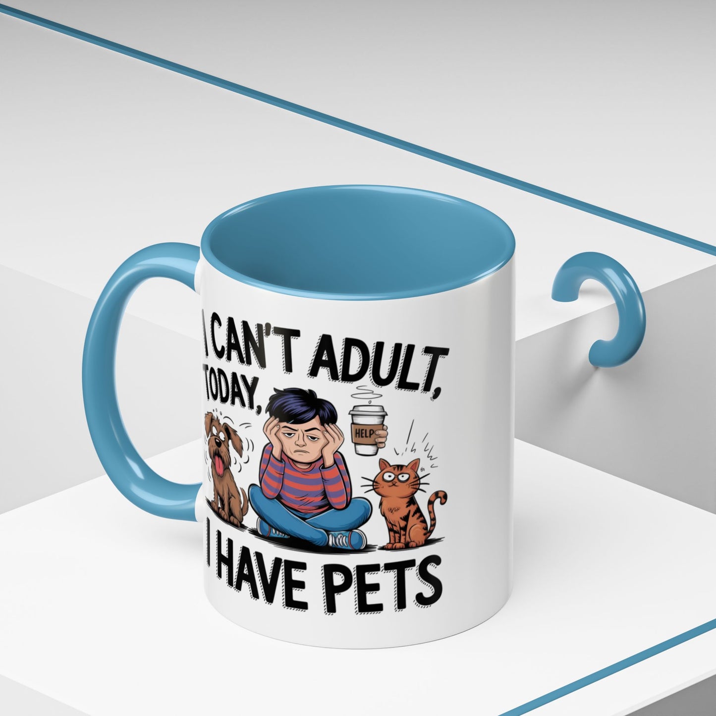 Animal Mug - I Can't Adult Today