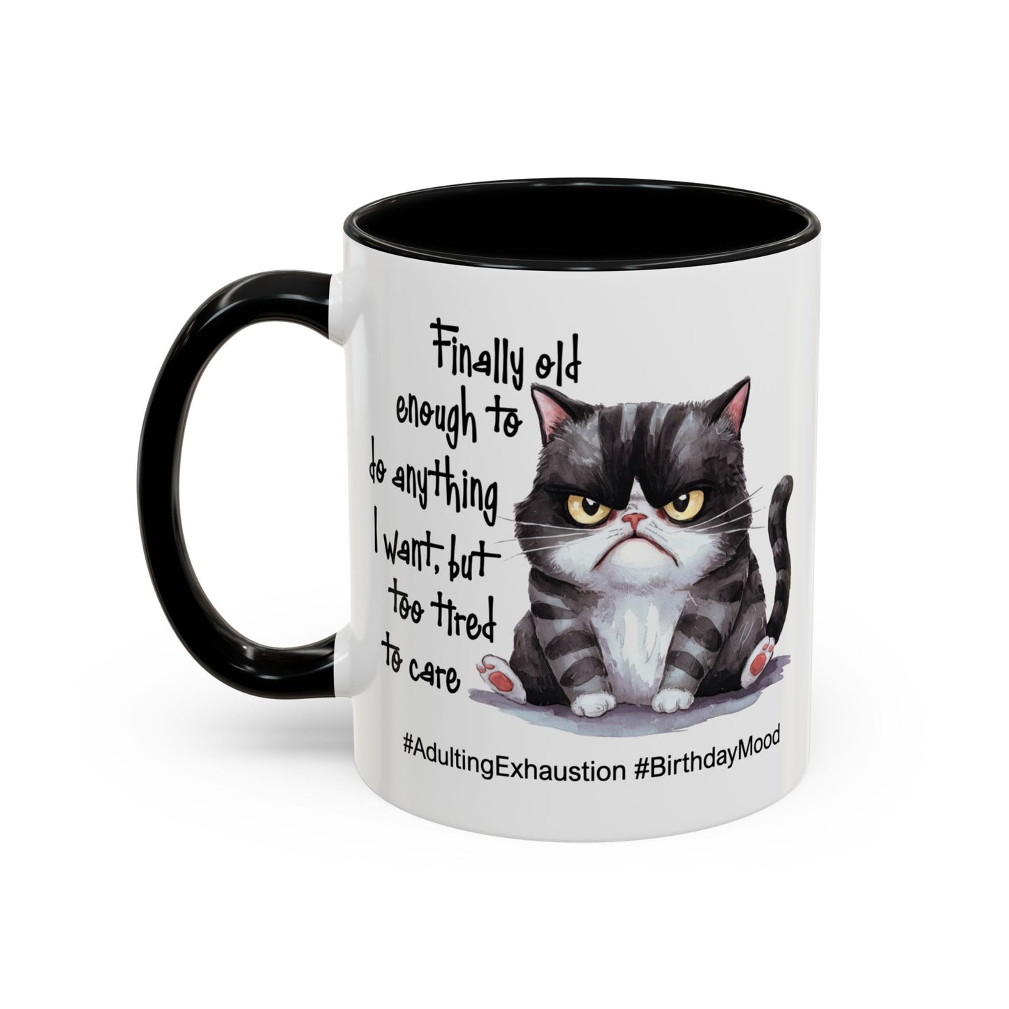 Birthday Mug - Finally Old Enough