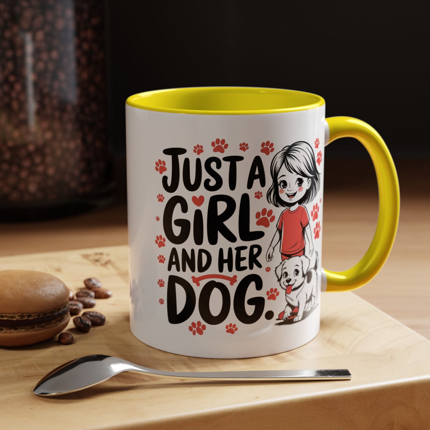 Animal Mug - Just a Girl and Her Dog