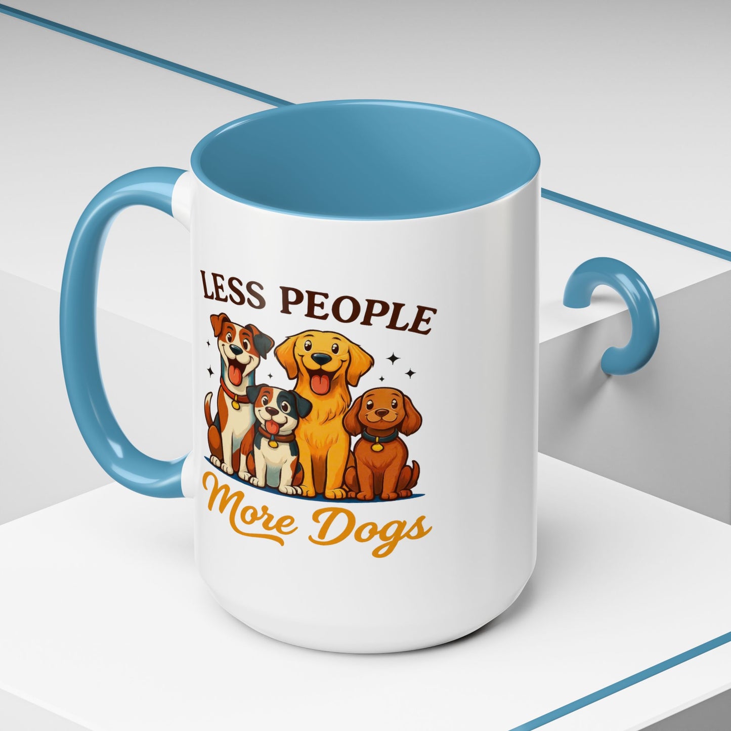 Animal Mug - Less People More Dogs