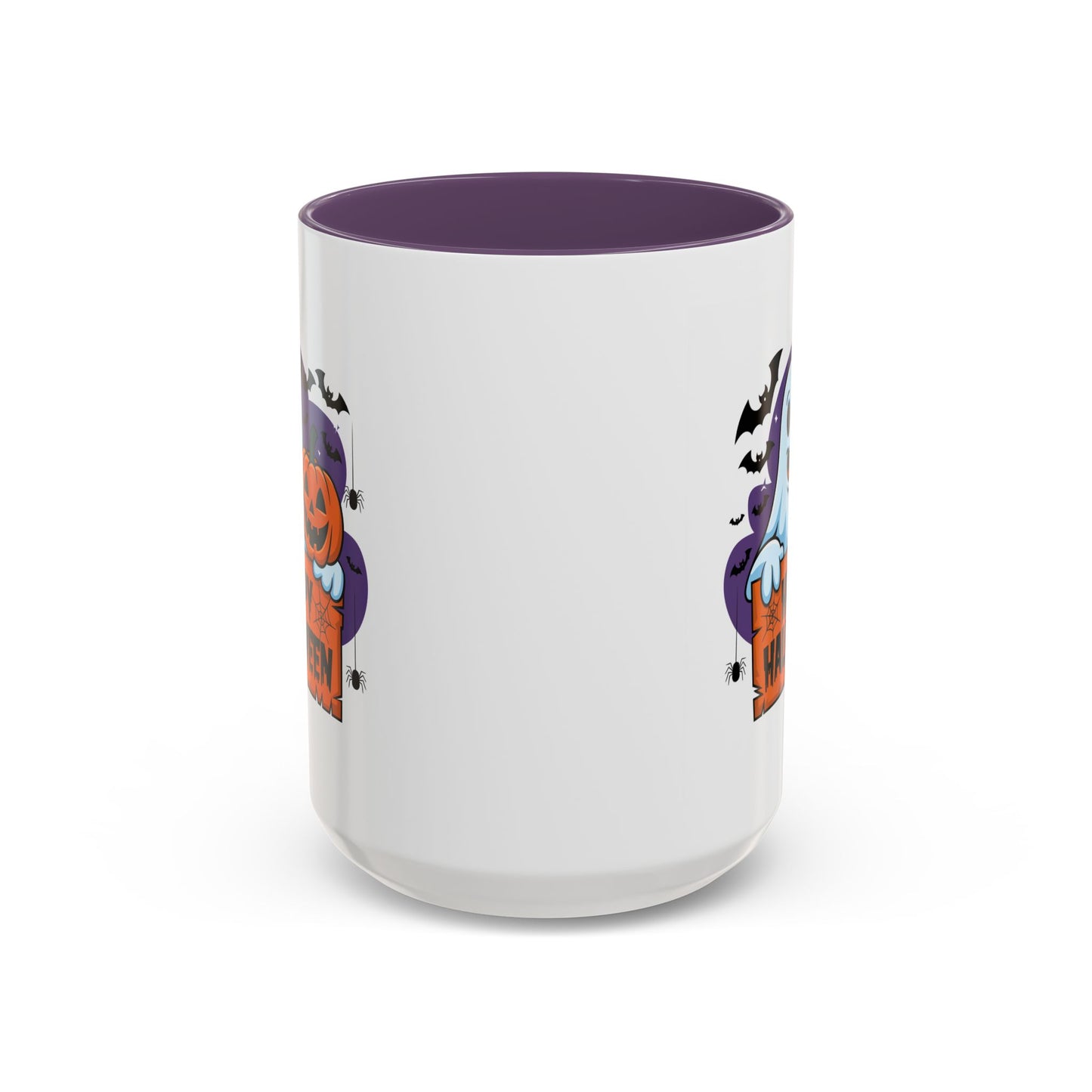 Halloween Mug - Winking Ghost With Pumpkin