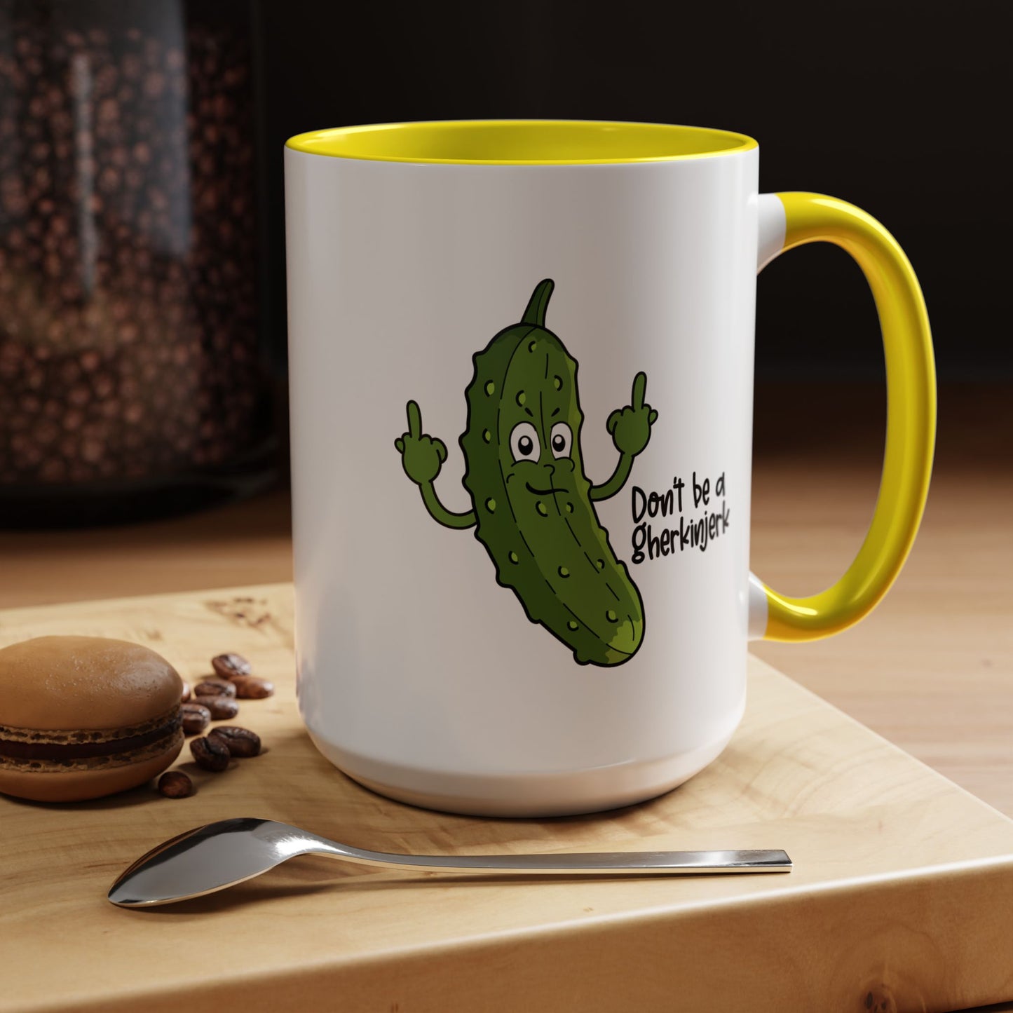 Adult Mug - Don't Be A Gherkinjerk