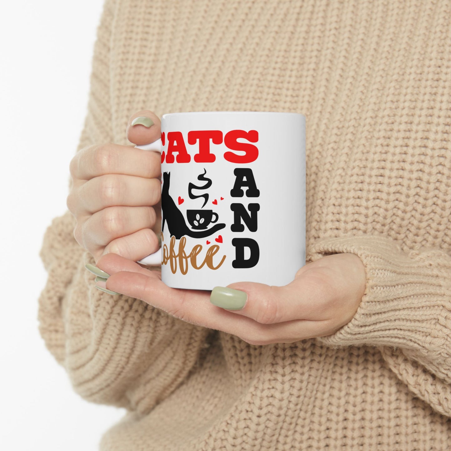 Animal Mug - Cats and Coffee