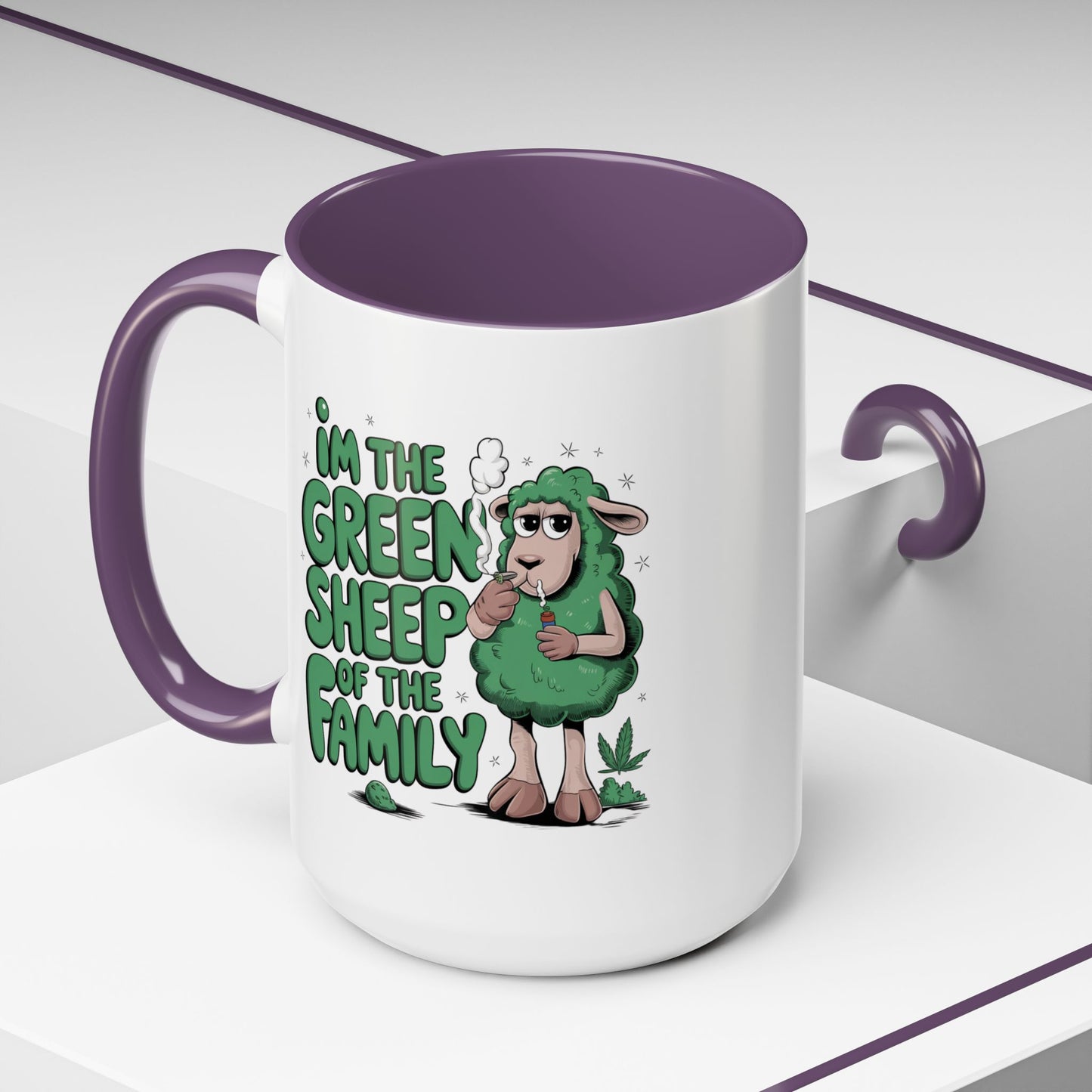Adult Mug - I'm The Green Sheep