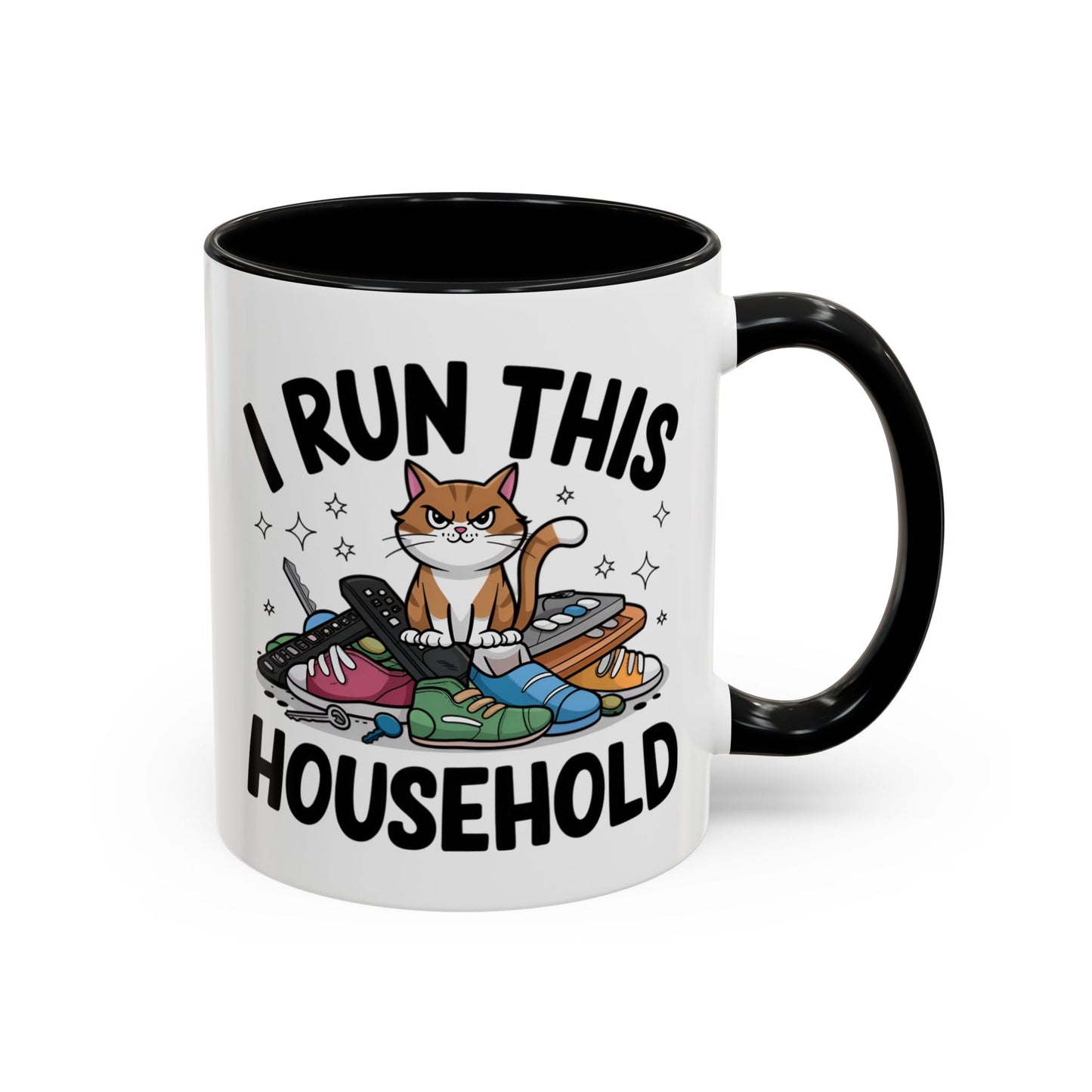 Animal Mug - I Run This Household