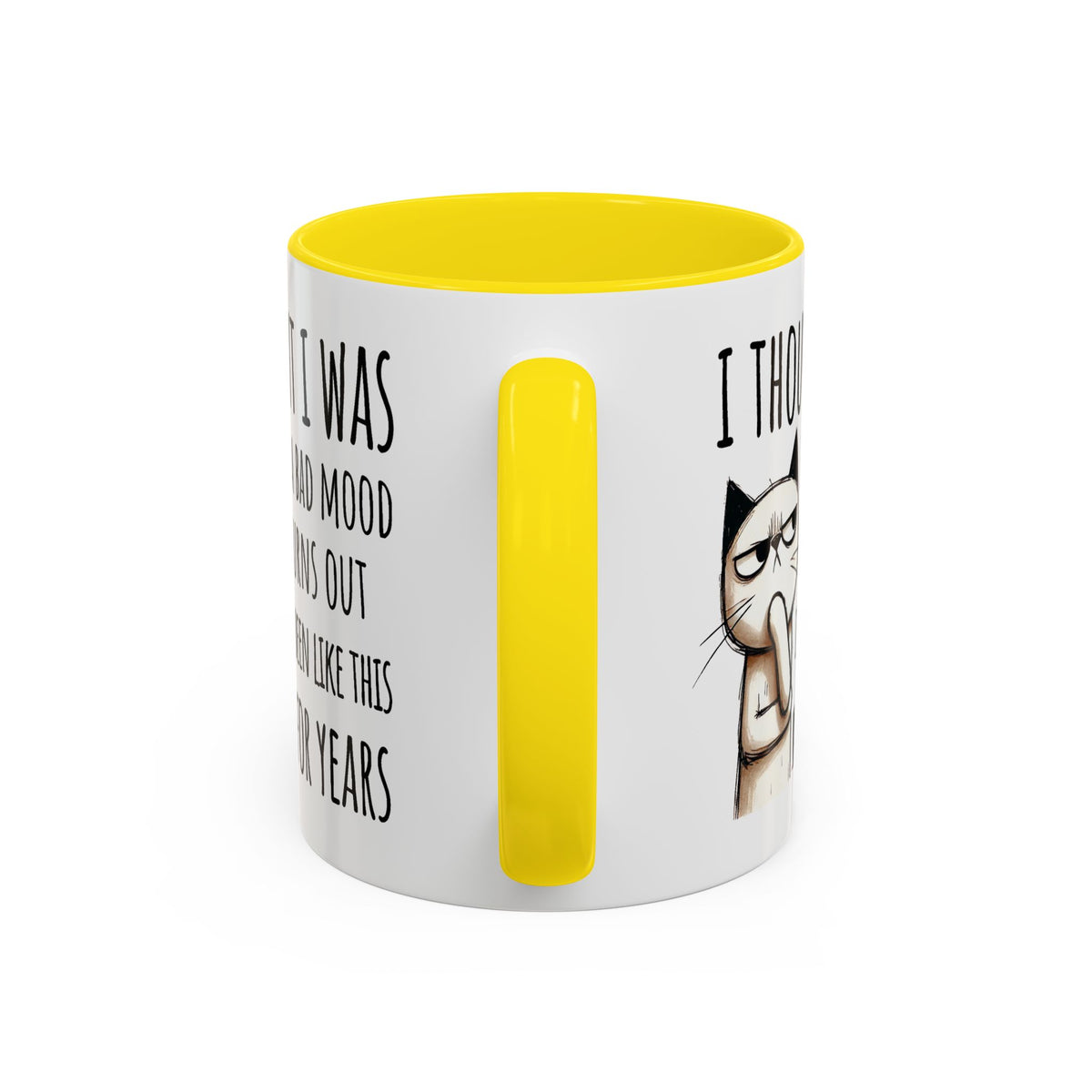 Adult Mug - I Thought I Was In A Bad Mood