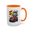 Halloween Mug - Driving Vampire
