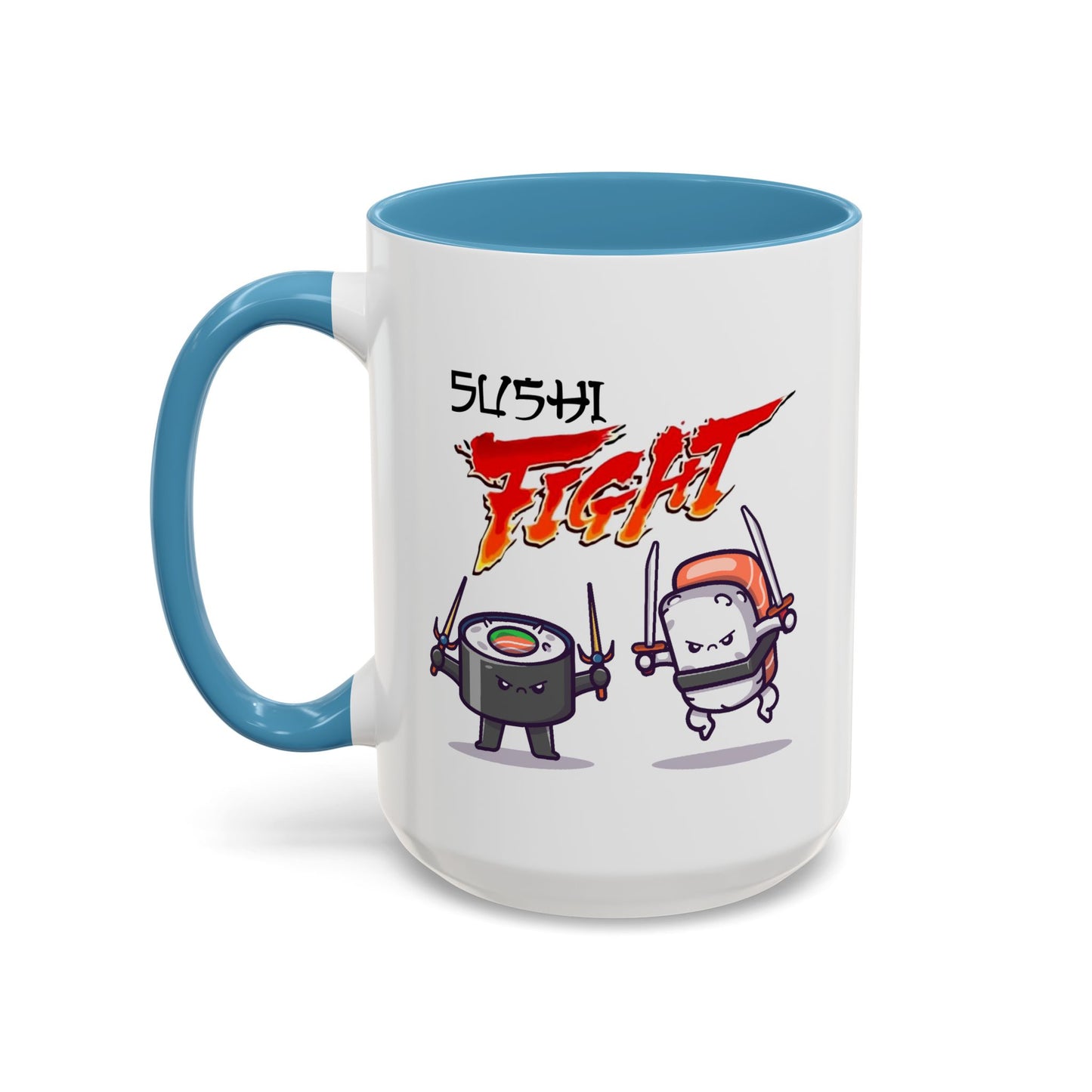 Humor Mug - Sushi Fight