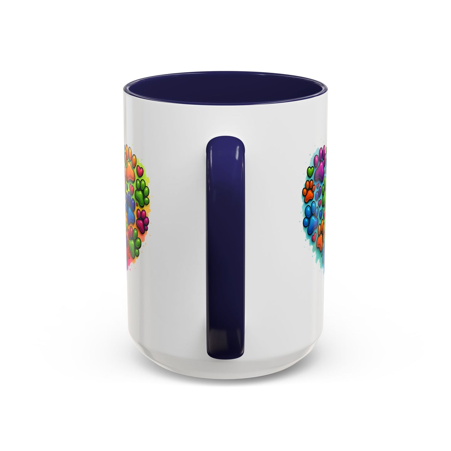 Animal Mug - Dog Paws Heart