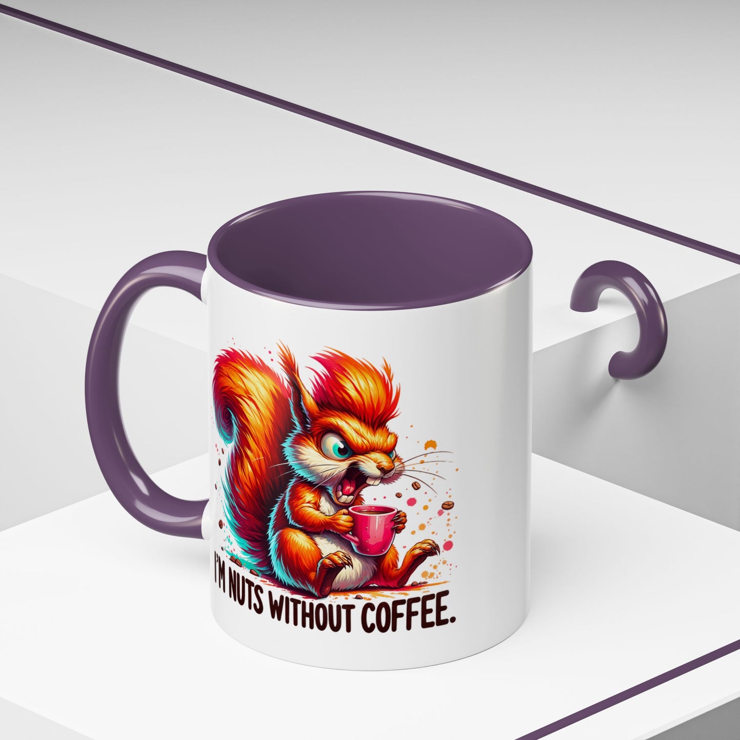 Humor Mug - I'm Nuts Without Coffee