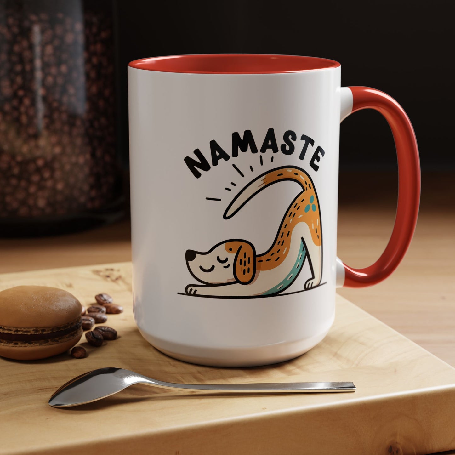 Animal Mug - Namaste Dog