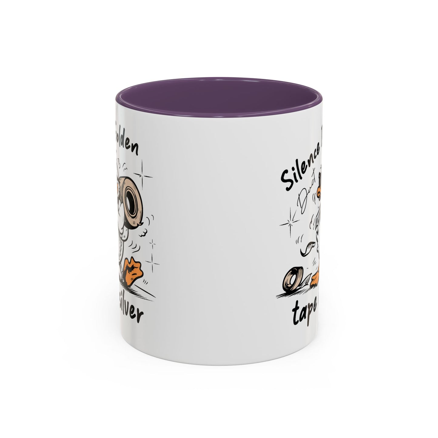 Humor Mug - Silence is Golden Duct Tape is Silver