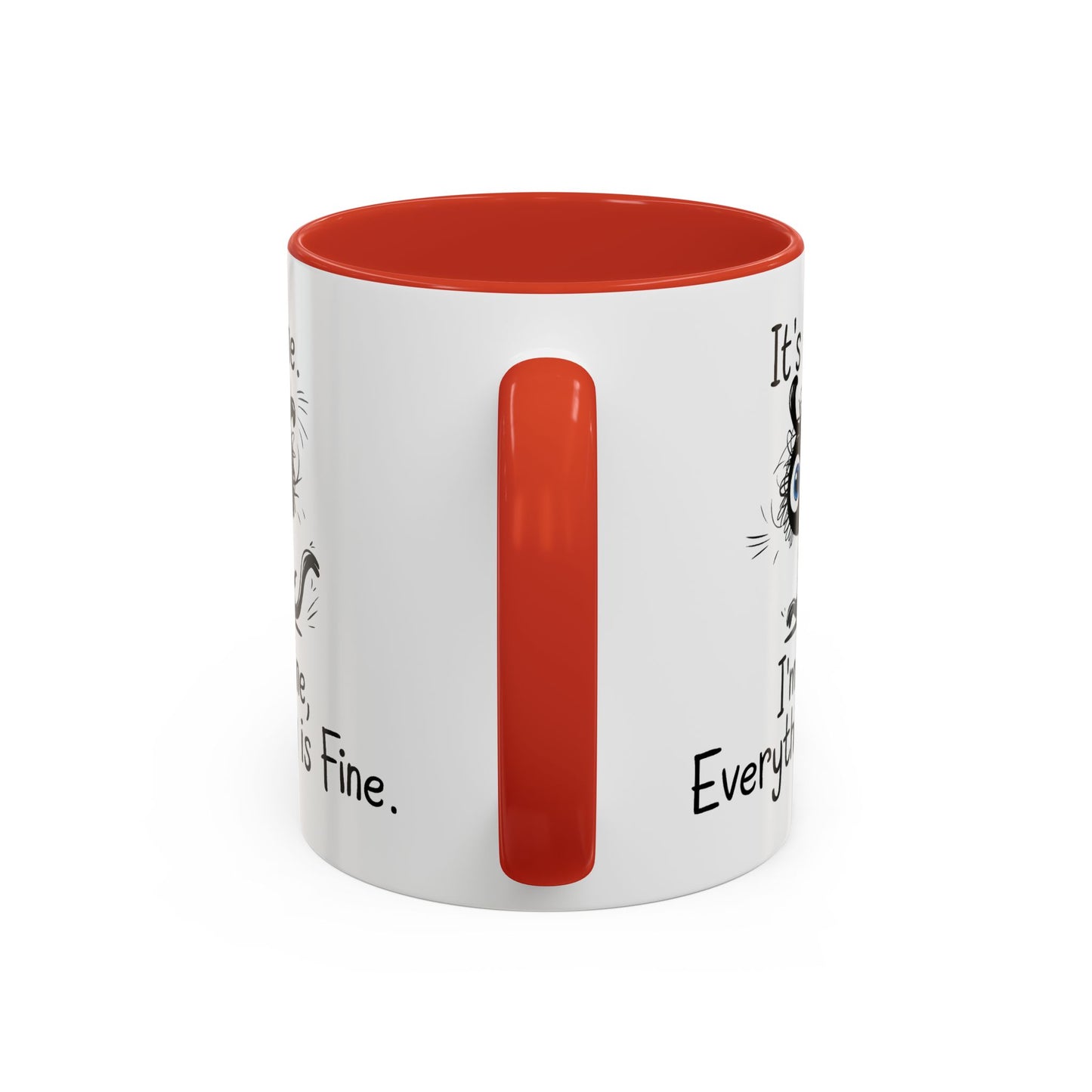 Animal Mug - It's Fine, It's Fine Everything Is Fine