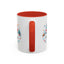 Chistmas Mug - Merry Christmas Snowman and Snowlady