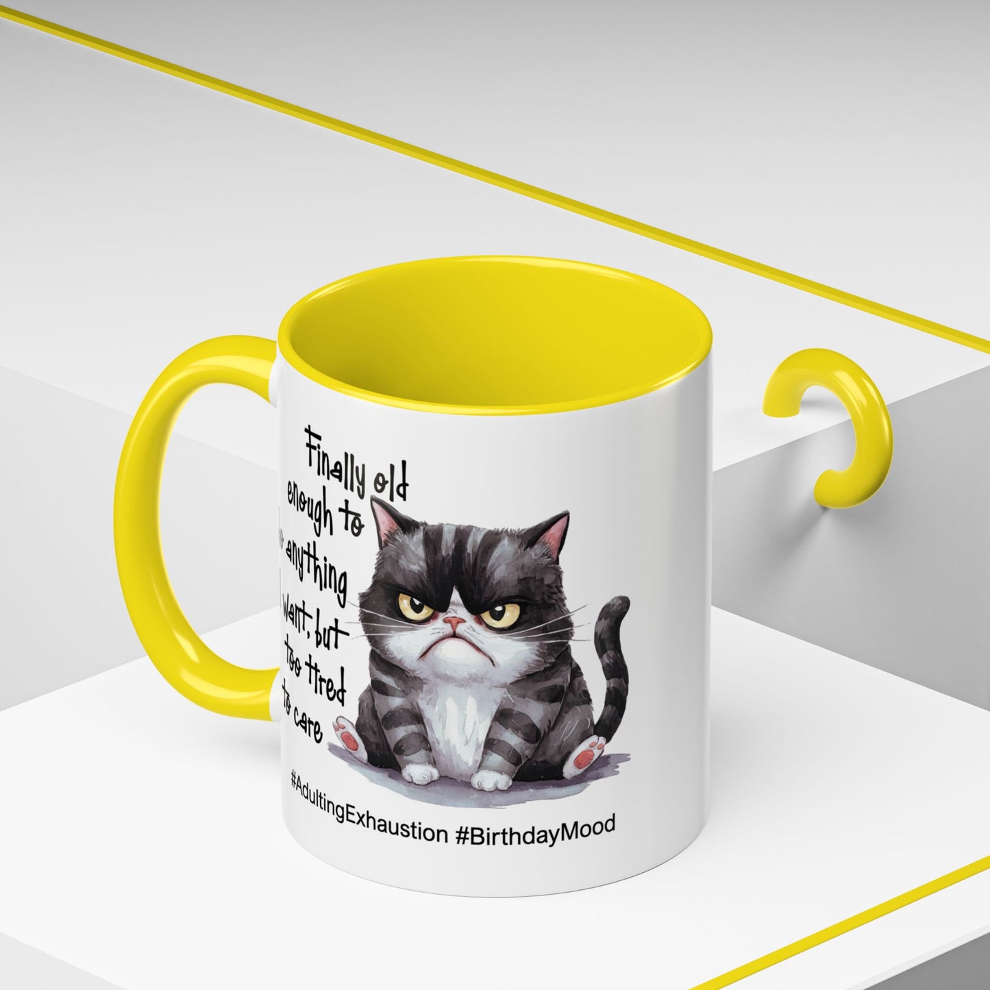 Birthday Mug - Finally Old Enough