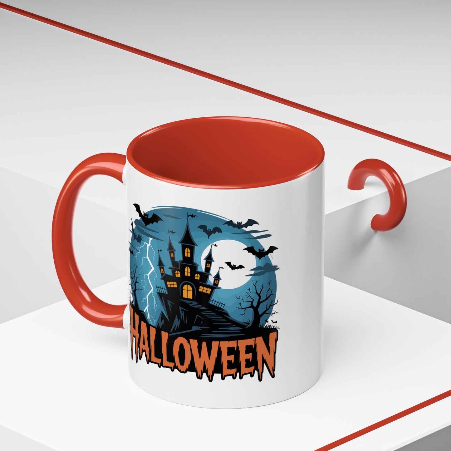 Halloween Mug - Halloween Haunted House
