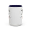 Anniversary Mug - You and Me Red Heart