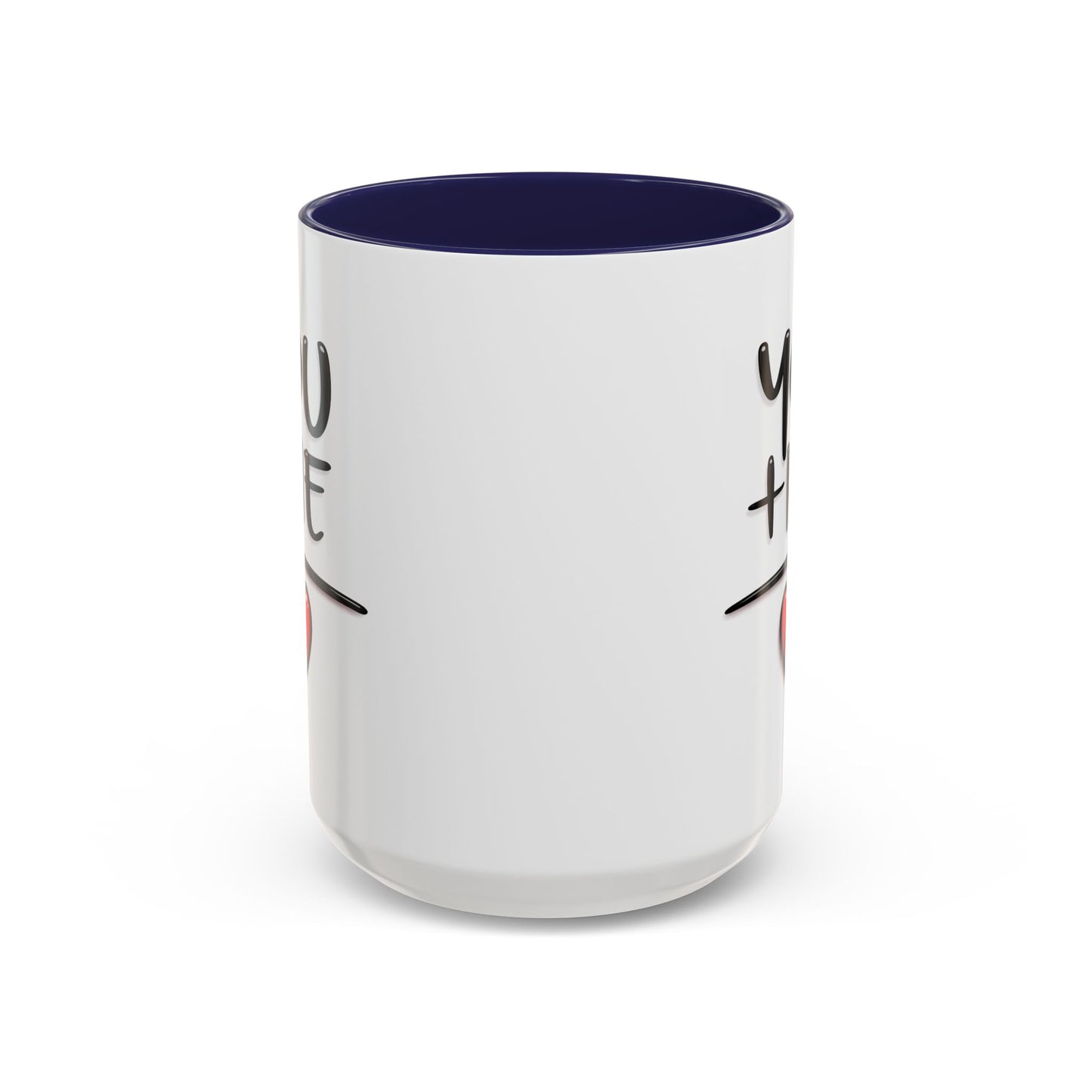 Anniversary Mug - You and Me Red Heart
