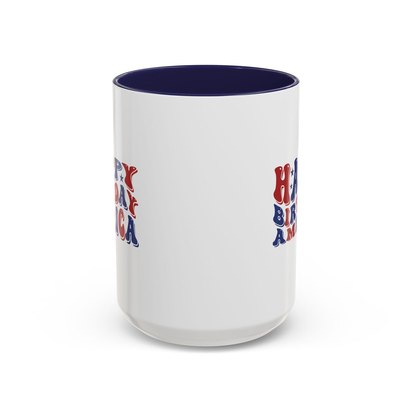 4th of July Mug - Happy Birthday America Retro