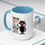 Humor Mug - I Work Hard So My Cat