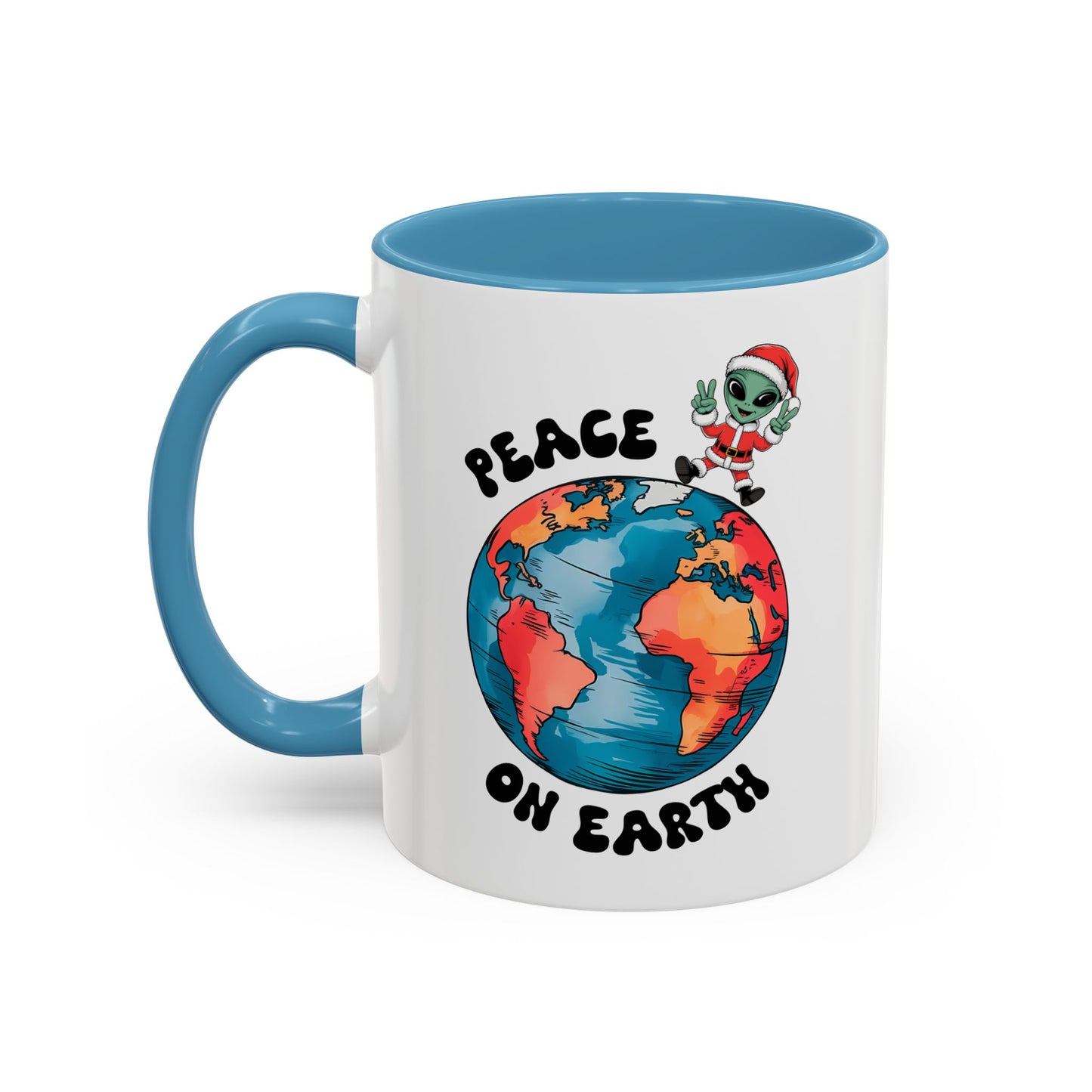 Alien Mug - Peace On Earth