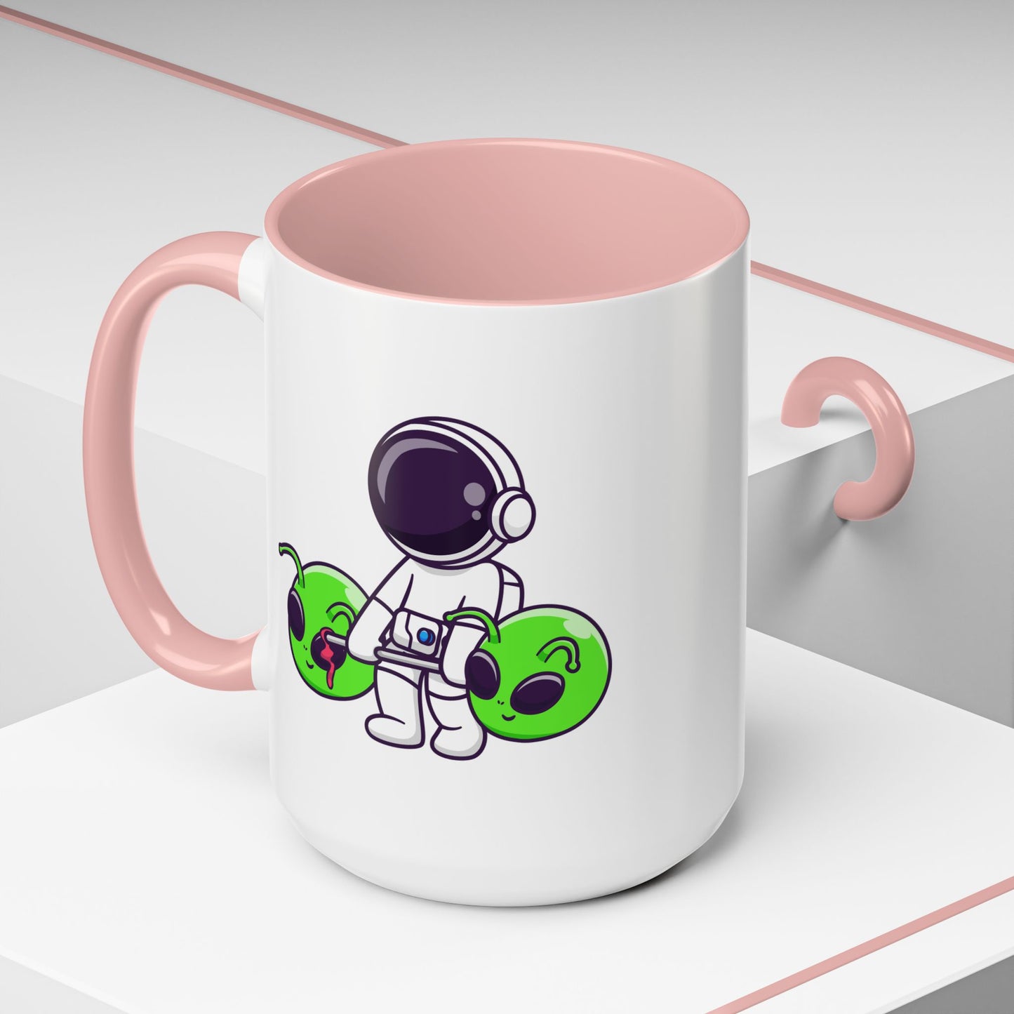 Alien Mug - Astronaut Lifting