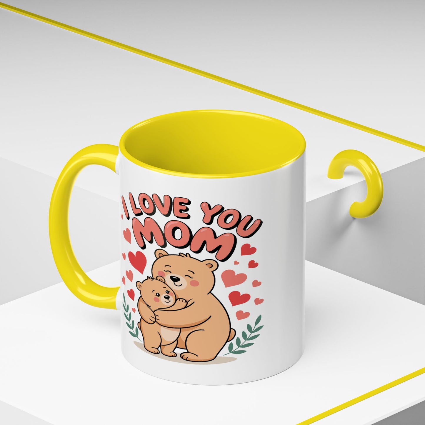 Mother's Day Mug - I Love You Mom Bear