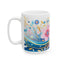 Artistic Mug - Flowing Flowers