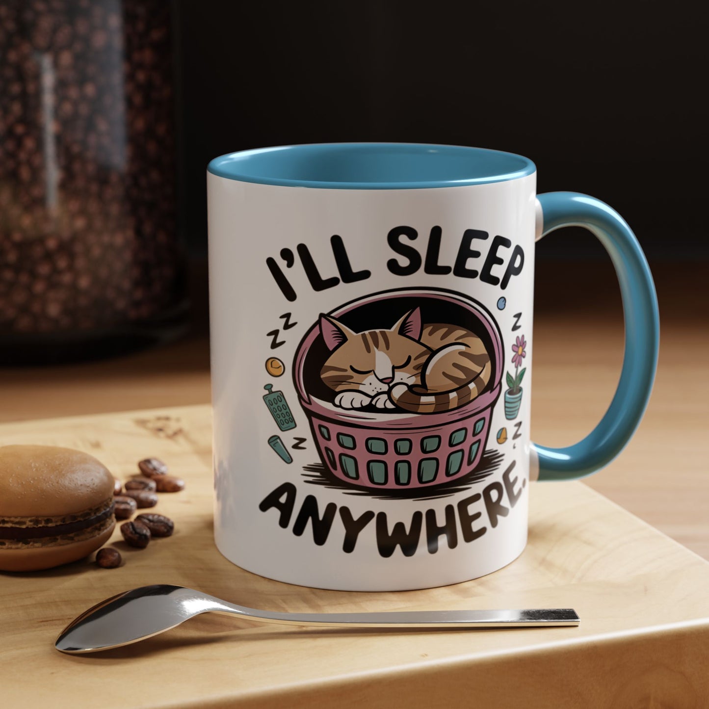 Animal Mug - I'll Sleep Anywhere