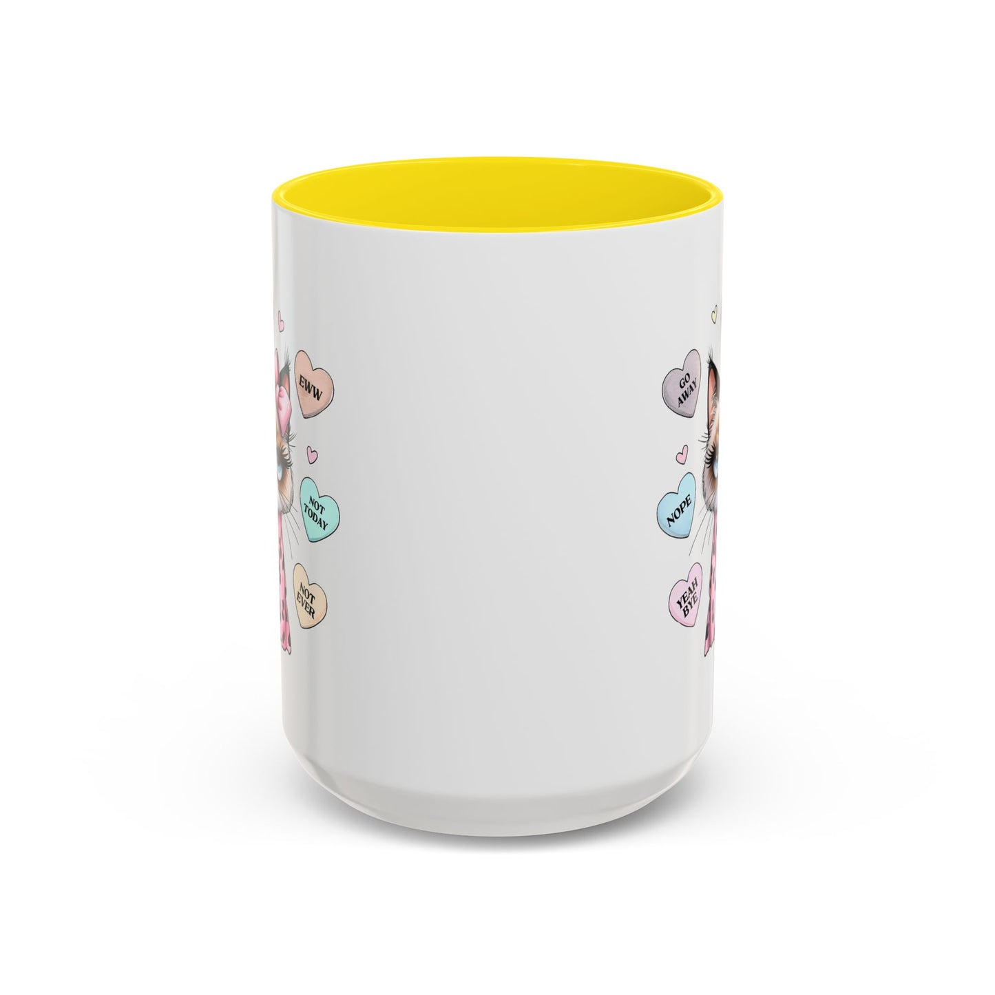 Animal Mug - Conversation Hearts