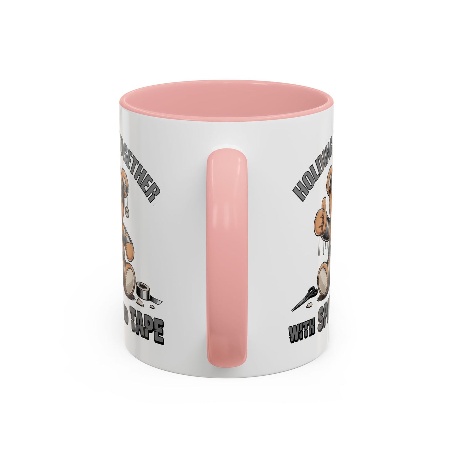 Humor Mug - Holding It Together With Spite & Tape