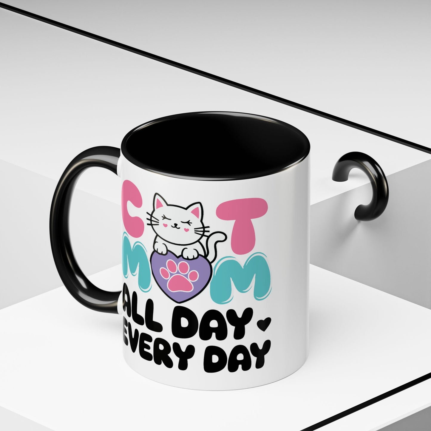 Animal Mug - Cat Mom All Day