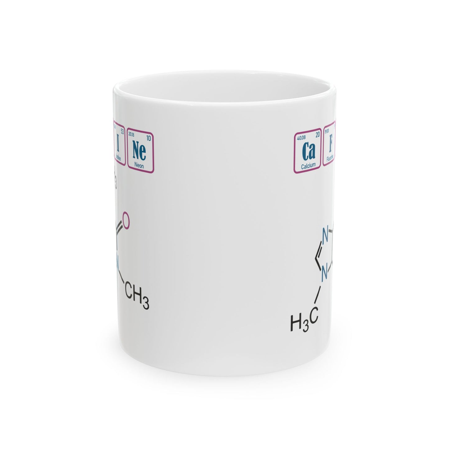 Humor Mug - Caffeine Molecule