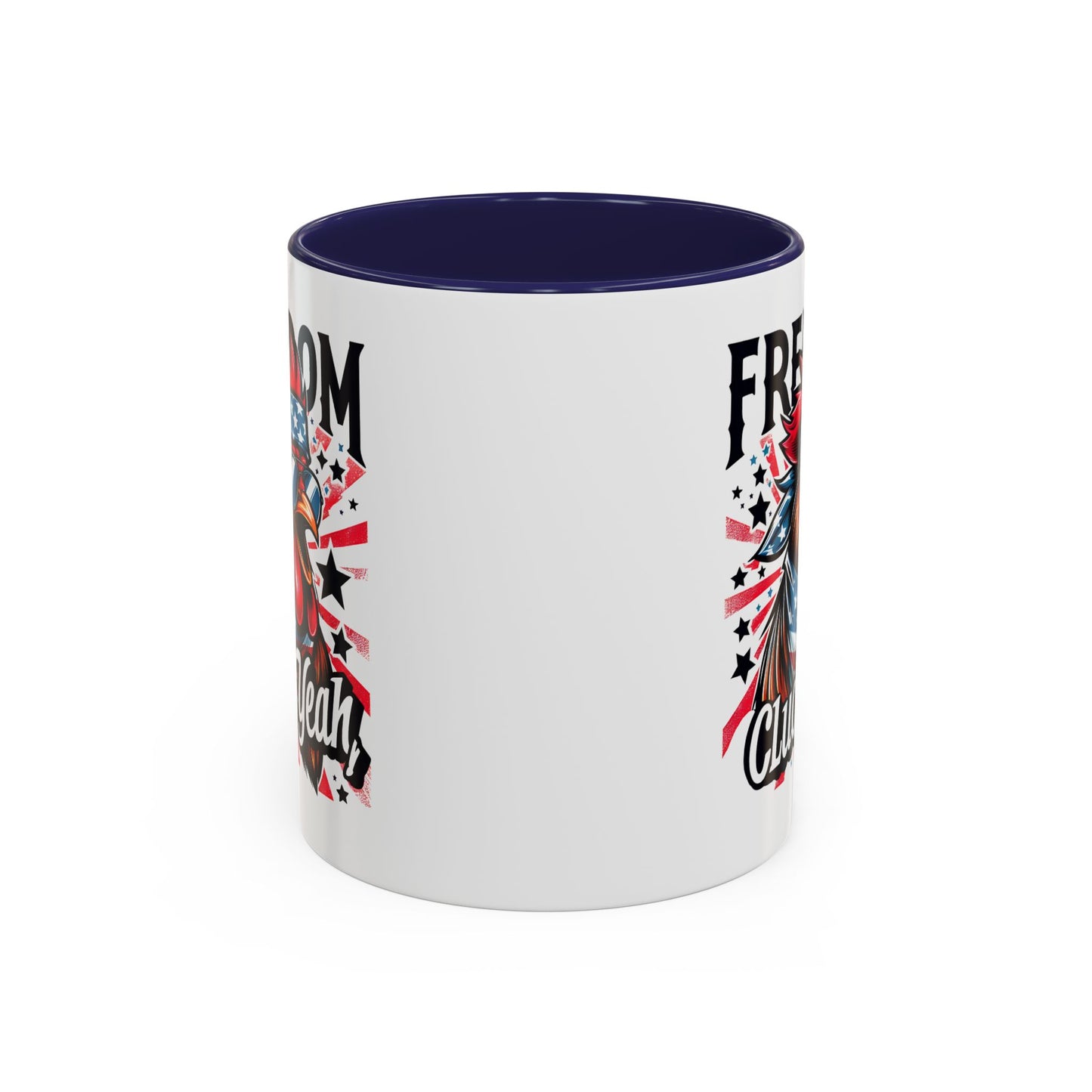 4th of July Mug - Freedom Cluck Yeah!