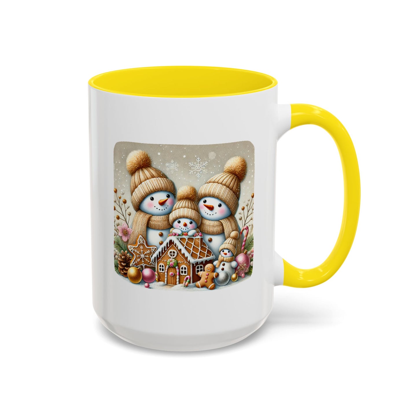 Christmas Mug - Gingerbread Snowman Family 2