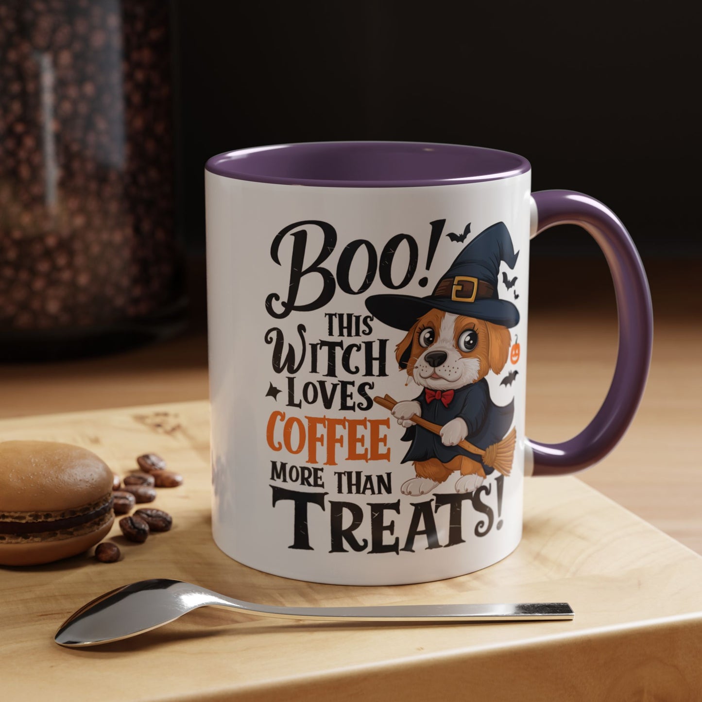 Halloween Mug - Puppy Witch