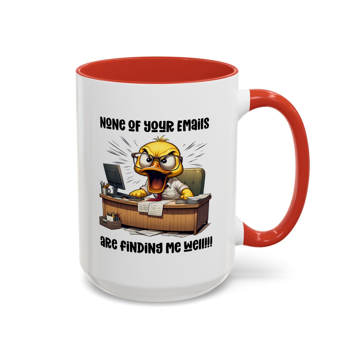 Office Mug - None Of Your Emails