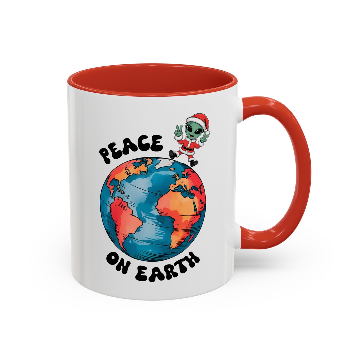 Alien Mug - Peace On Earth
